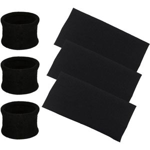 3 stuks elastische haarelastiekjes modieuze sporthaarbanden - kledingaccessoires