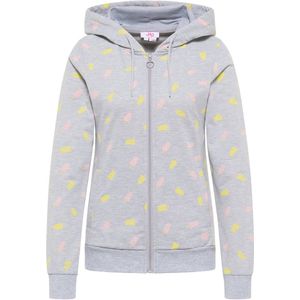 Mymo - Nolie - Zweetjasje - Lichtgrijs - Met Capuchon