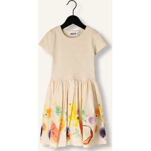 Molo Cissa Meisjes - Jurk - Creme - Maat 92/98