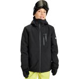 Quiksilver - Side Hit Solid - Sneeuwjas - Jongens 4-16 - Waterdicht - Warmte