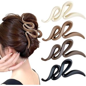 Haarspelden set voor dames - Antislip grote haarklemmen voor dik haar