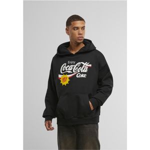 Merchcode Coca Cola Refreshed Oversize Hoodie MC1112 Black-XS