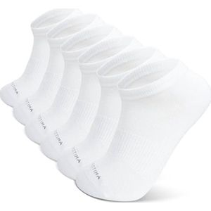 Bamboo No Show Ankle Socks - Invisible Low-Cut Thin Breathable Socks for Sports