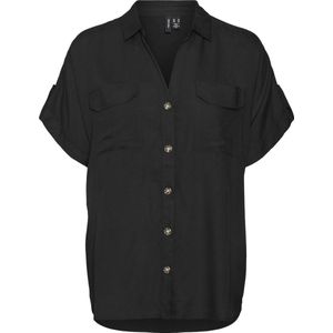 Vero Moda Bumpy Woven SS Outdoorshirt Vrouwen - Maat XS