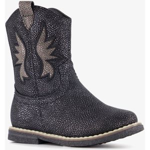 Blue Box meisjes cowboy western boots met glitters zwart - Maat 27