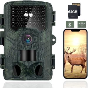 Wildcamera - Wildcamera voor Buiten - Wildcamera met Nachtzicht - Wild Camera - Buitencamera met Nachtzicht
