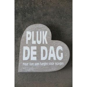 Tekst Hart Pluk De Dag - Taupe