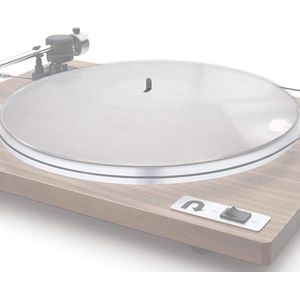 Allecto plus - Acryl Draaitafelmat voor 12 Inch Platenspeler, Antistatisch en Transparant