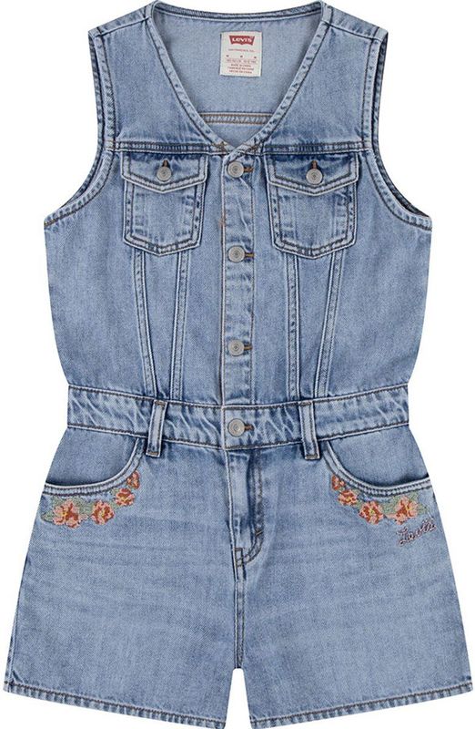 Levi's - Kids Denim Vest - Blauw - 16 Years - Meisjes
