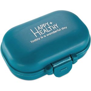 Pillendoos Organizer voor Reizen - 4 Compartimenten voor Medicatie en Vitaminen