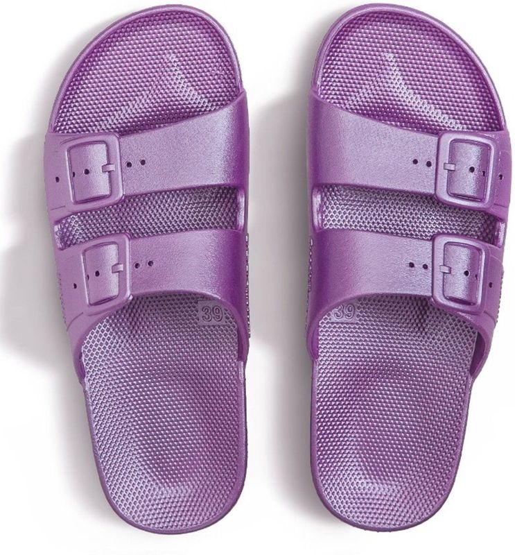 Freedom Moses - Lila - Slipper - Lila - Waterdicht, Antislip, Wasbaar