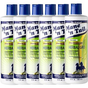 Mane ‘N Tail - Conditioner Herbal Gro – 6 pak – Voedend – Natuurlijke kruiden