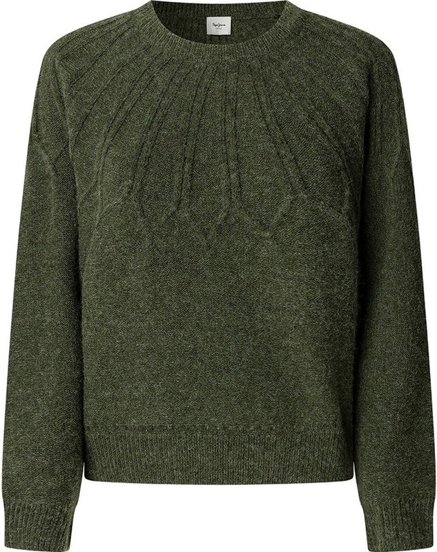 Pepe Jeans - PL7000061 Claudia - Trui - Gebroken Wit - Casual - Polyester