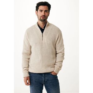 Mexx Trui Gebreid Melee Crème Heren - Maat S