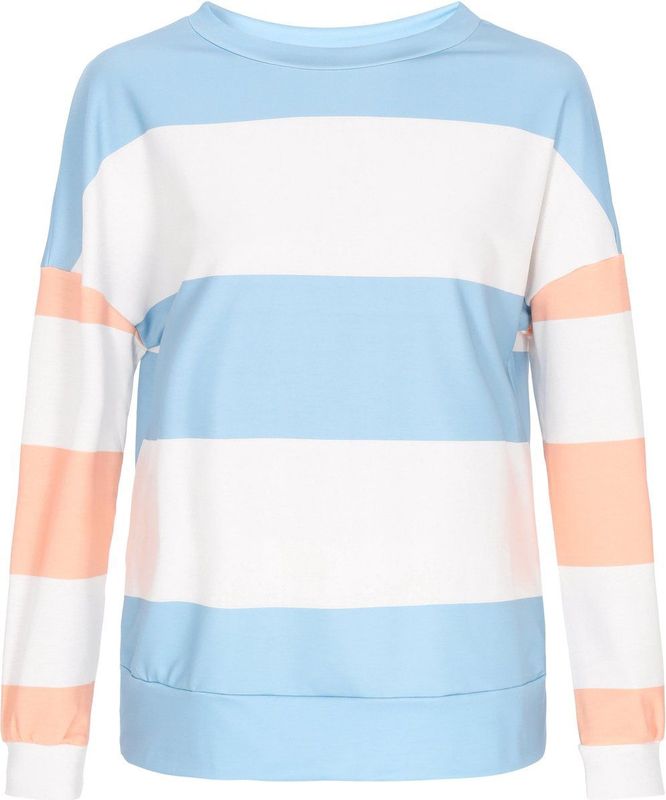 usha - Sweatshirt - Striped - Loose-fit - Fashion Look Collection