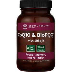 CoQ10 & BioPQQ (plantaardig) 60 capsules - Global Healing