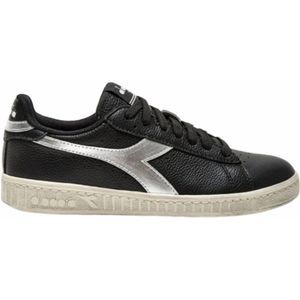 Diadora Women Game L Low Waxed Metal Black Silver Dd-Schoenmaat 37