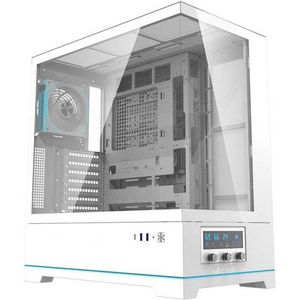 Darkflash - DY451 PRO - Computerkast - Wit - ATX - Met Ventilator