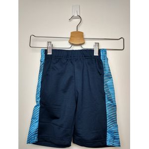 Korte broek Sem jongens blauw zwart Maat 110/116