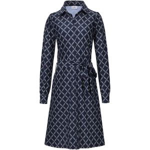 Hv Society - Dress Hvsdaphne - Navy Aop - S (36)