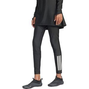 adidas Performance 3-Stripes Zwemlegging - Dames - Zwart- 50