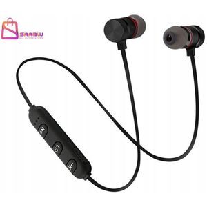 Bluetooth Sport in-ear oordopjes – Draadloos – Magnetisch – Microfoon & Bediening – in ear oordopjes bluetooth – Zwart – oordopjes - 25223