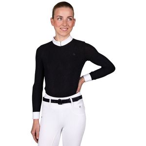 Qhp Showshirt Qhp Juliet Longsleeve Zwart