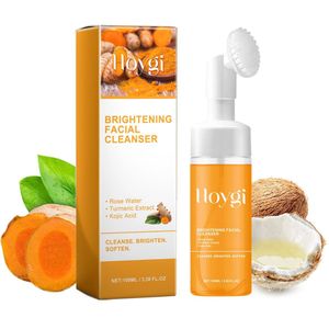 Hoygi Turmeric Cleanser – Gezichtsreiniger – Diep Reinigend – Egaliseert – Verzacht en Verheldert