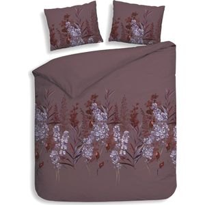 Heckettlane - Mino - Dekbedovertrek - Paars - 260x220 - 100% Katoen-Flanel