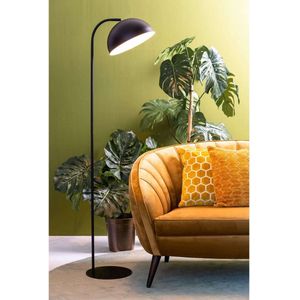 Light & Living Vloerlamp Mette - Zwart - 37x30x155cm - Modern - Staande lamp voor Woonkamer - Slaapkamer