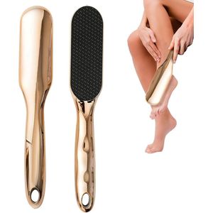 Sander Shop Voetscrubber Van Hout, Eeltvijl voor Verharde of Droge Huid Voetscrubber, Voetvijl en Eeltschaaf voor Gladde Voeten, Eelt Verwijderen