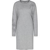 Dark Grey Melange - Nachthemd - Katoen/Modaal - Casual
