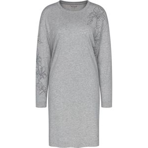 Dark Grey Melange - Nachthemd - Katoen/Modaal - Casual