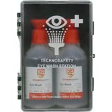 Technosafety Oogspoelstation - Met 2 Flessen - 500ml - Veilig Werken