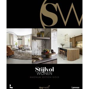 Boek: Stijlvol Wonen - Magnum Edition 'Gold'