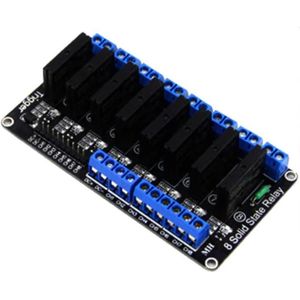 OTRONIC® Solid State Relais Module 5V | 8-kanaals (OMRON G3MB-202P) | Arduino