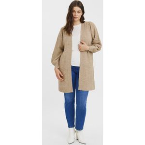 Vmrubellefile - Gebreid Vest - Lange Mouwen - V-Hals - Regular Fit