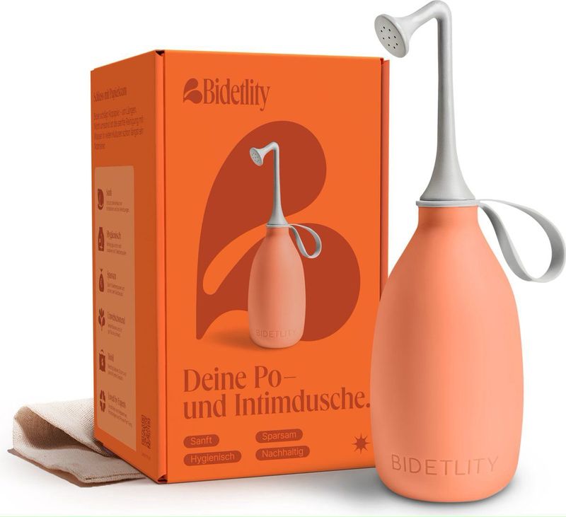 BIDETLITY - Intiemdouche 3.0 - Draagbaar Reisbidet - Nieuwe Douchekop - BPA-vrij