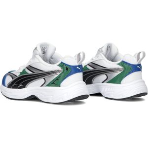 Puma Morphic Techie Lage sneakers - Jongens - Wit - Maat 37