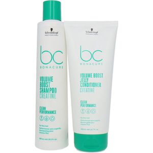 Schwarzkopf Bonacure Volume Boost Creatine Shampoo + Jelly Conditioner - 250-200 ml