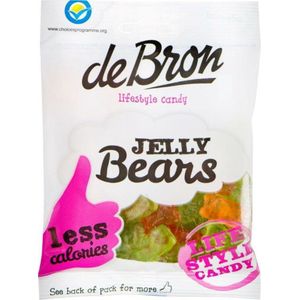 12x De bron Suikervrije Jelly Bears 90 gr