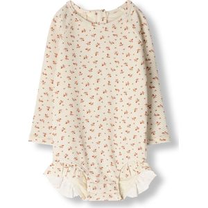 Quincy Mae Olivia Rashguard One-piece Clay Zwemkleding Unisex - Beige - Maat 104/110