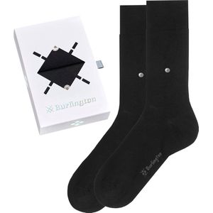 Burlington Basic Gift Box cadeau geschenkset katoen multipack sokken heren veelkleurig - Maat 40-46