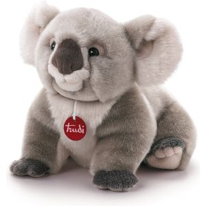 Trudi Classic Knuffel Koala Jasmin 26 cm - Hoge kwaliteit pluche knuffel - Knuffeldier voor jongens en meisjes - Grijs - 24x22x26 cm maat M