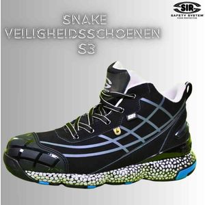 SIR SAFETY SNAKE High Werkschoenen S3S - Ultraflexibel en Antislip Ultra Comfortabele Werkschoenen