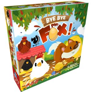 Blue Orange Games - Bye Bye Mr Fox - Strategisch Bordspel - 1-4 Spelers - Geschikt Vanaf 5 Jaar