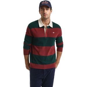 Gant - 8050258 - Poloshirt - Rood - Lange Mouw
