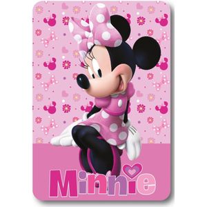 Minnie - Lovely Charm - Fleece Deken - 100 x 140 cm