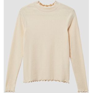 T-shirt - Slim-fit - Lange Mouwen - Katoenmix