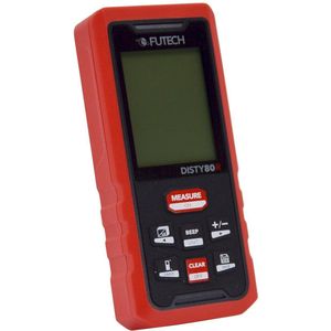 FUTECH Laserafstandsmeter Disty 80 Rood - 202.80R